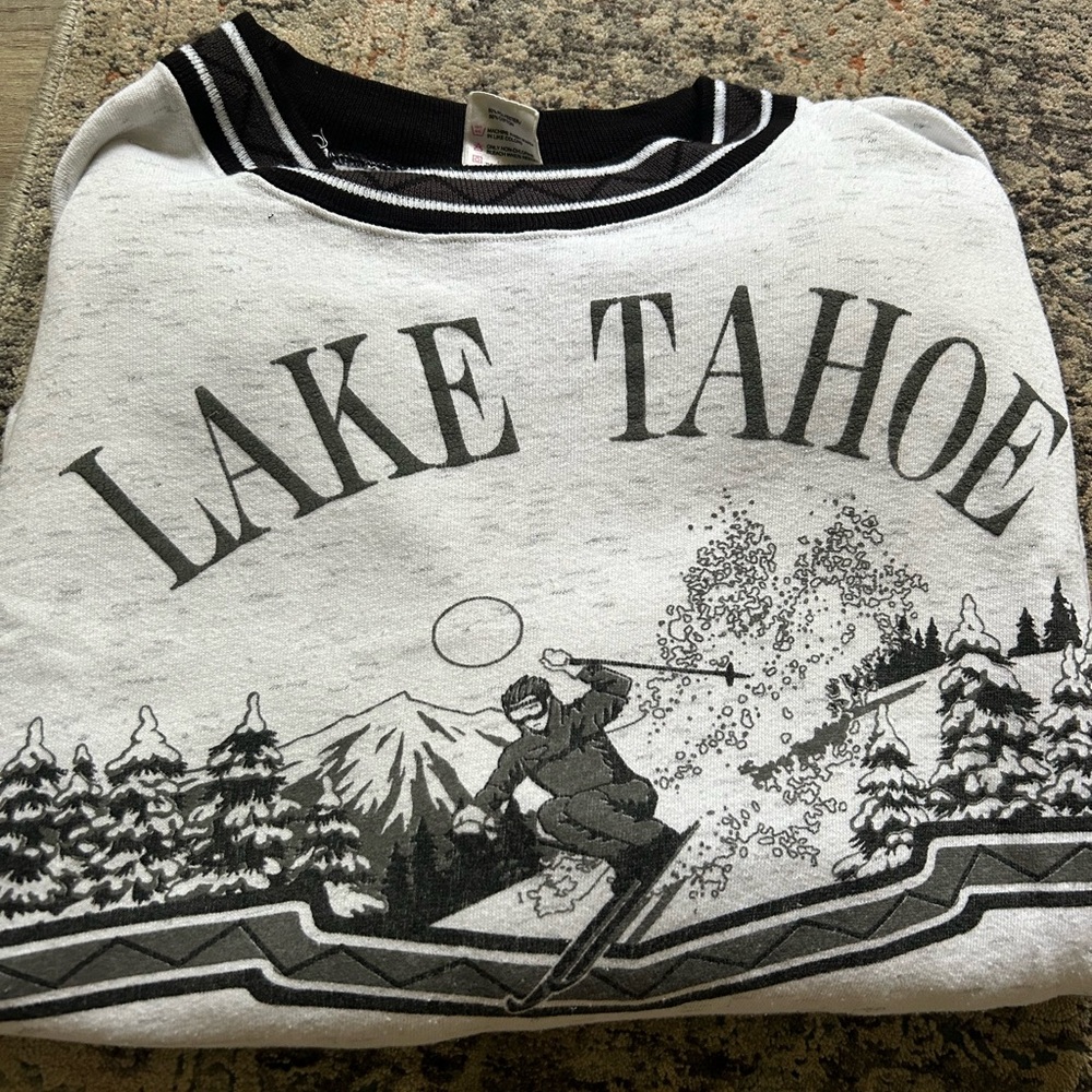 VTG LAKE TAHOE CREWNECK